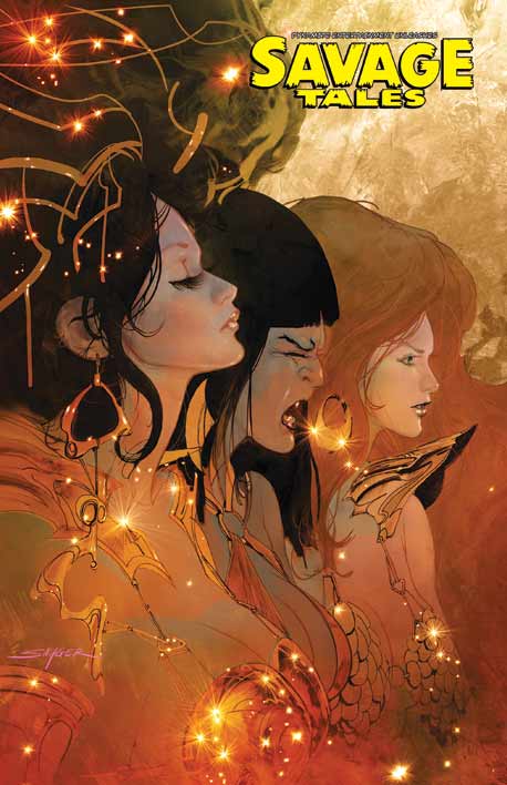 Savage Tales #1B Sayger exclusiver cover