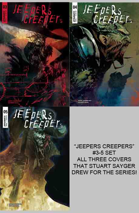 Jeepers Creepers 3-5 set